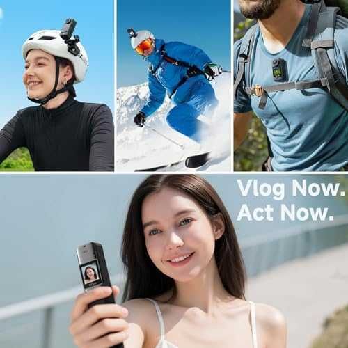 Нова SJCAM C300 4K екшън камера 40MP 6-осова стабилизация WiFi кейс