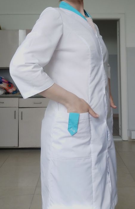 Халат лабораторный, медицинский