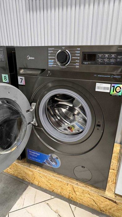 Стиральная машина Midea MF01712BS40/T‑C 7кг + ДОСТАВКА БЕСПЛАТНАЯ