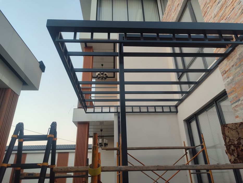 Сварка ишлари ( навес,козирок, лексан, газ ва сув труба)