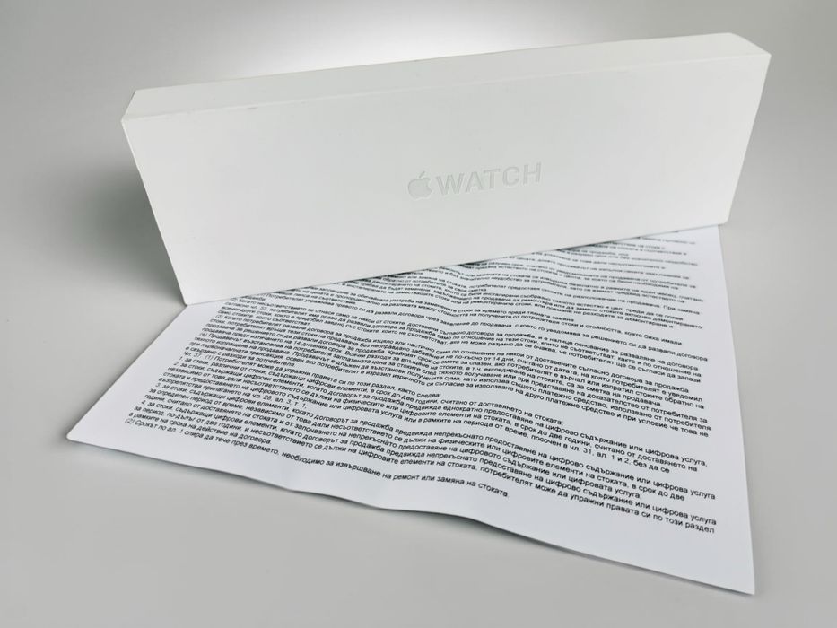 Apple Watch 11 GPS 2025 46mm Space Grey НЕРАЗПЕЧАТАН! 3г. Гаранция!