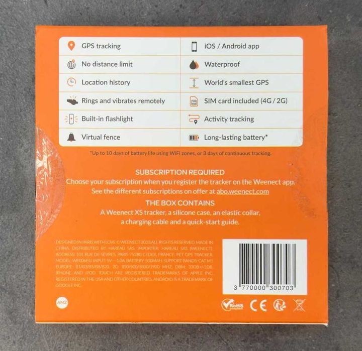 WEENECT/ GPS Animale [#8772#]