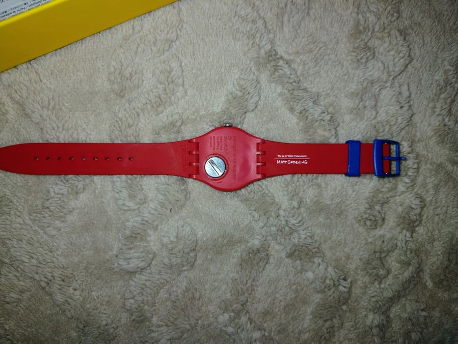 Swatch Wondrous Winter Wonderland – The Simpsons – SUOZ361 – cu cutie