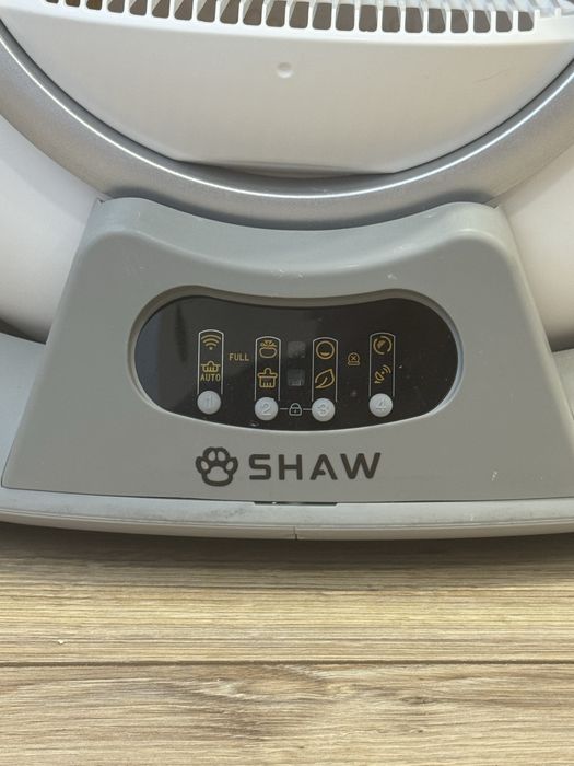 Litiera automata smart SHAW- V 2 pentru pisici, auto - curatare, aplicatie mobila , capacitate 9 l