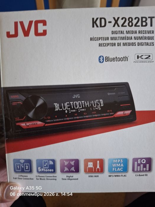 Авто ресийвър JVC