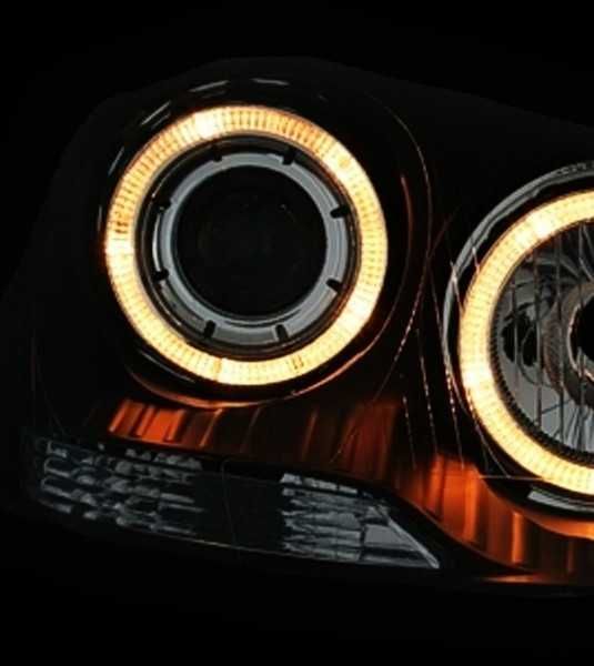 Фарове Голф 5 Тунинг лед Ейнджъл VW GOLF 5 Angle eyes ДЕПО Нови Опушен