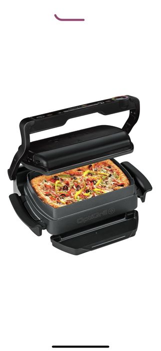 Gratar electric Tefal OptiGrill GC714834, 2000W, 6 programe