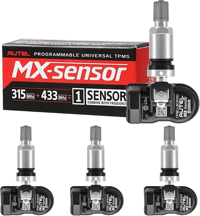 Autel mx sensor tpms, датчик, сензор за налягане в гумите с програмира
