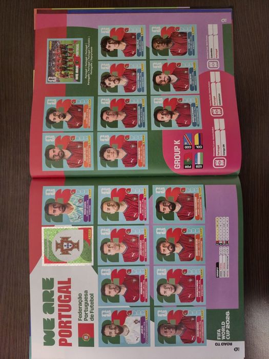 Colectia completa 100% de abtibilduri Originale Panini World Cup 2026