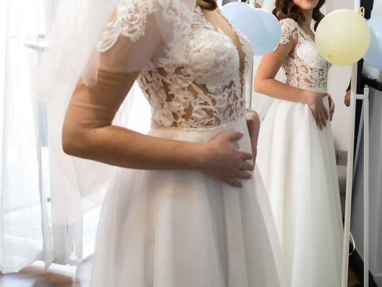 Rochie Mireasa A Line - 36-38, 1.62 cm