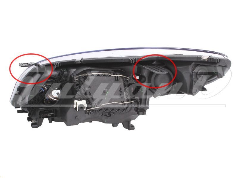 Щипки за закрепване на фар за RENAULT MEGANE MK3