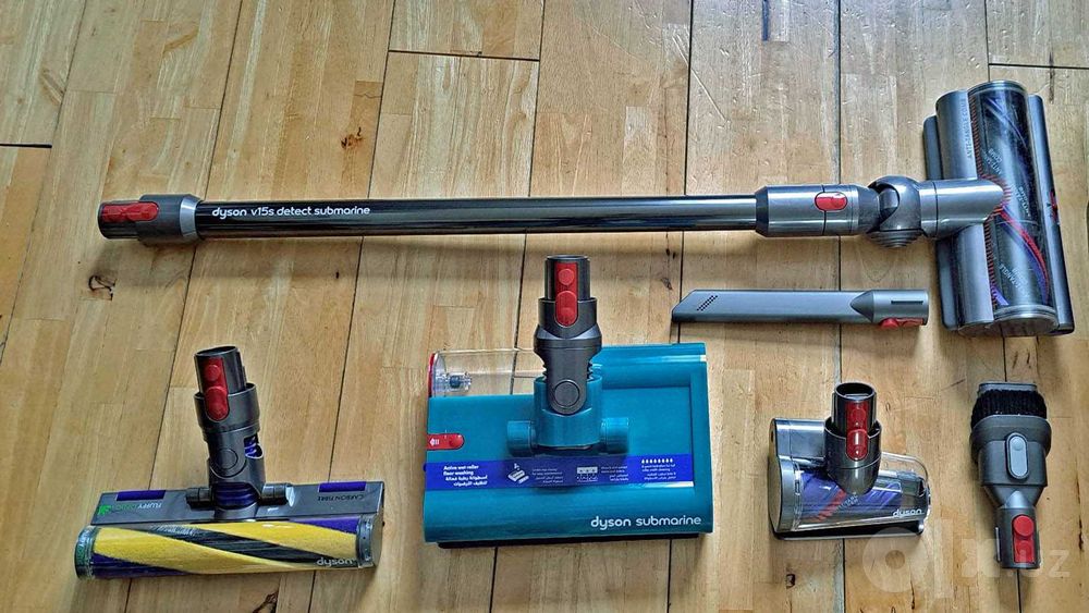 Вертикальный Моющий Пылесос Dyson V15s Detect Submarine Качество!!