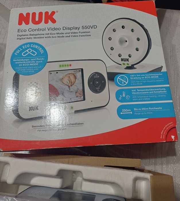 Бебефон Eco Control + видео 550VD - NUK