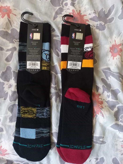 Чисто нови чорапи Stance Баскетбол basketball Miami Heat / Grizzlies