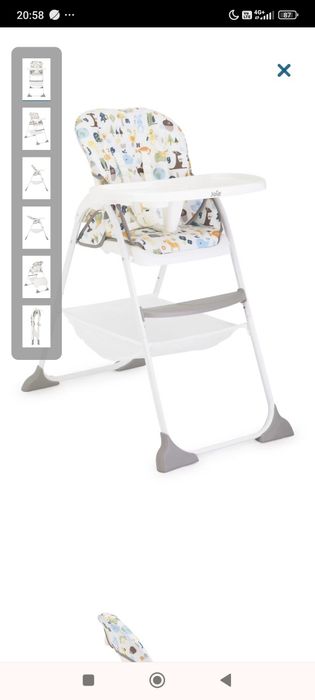 Scaun masa bebe Joie