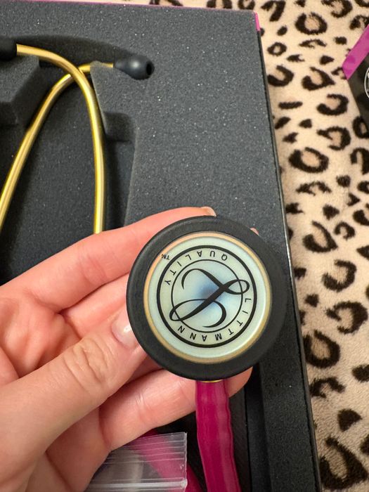 Stetoscop Littmann classic III pink rainbow