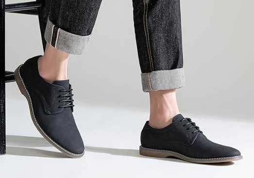 Pantofi derby plain toe 43 premium LLOYD NOI piele naturala moale