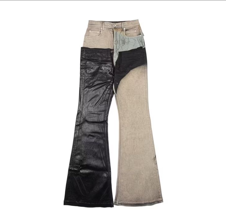 джинсы клеш от Rick owens