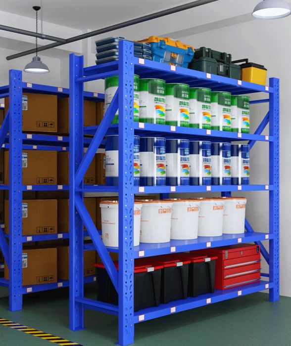 Железные стеллажи для склада/ полки и корпус полностью из металла