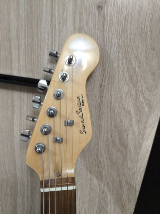 Черна електрическа китара RIDER-STD-S 6 струни TB