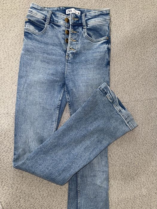 Дънки Zara зара широки/чарлстон