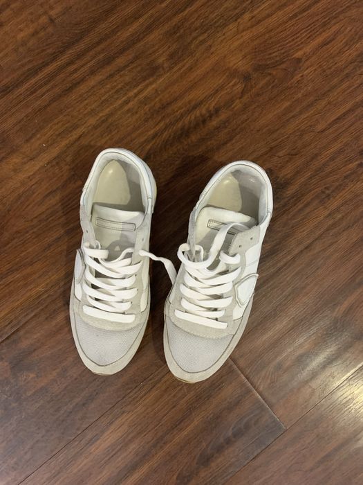 Кроссовки Philippe Model, кожа, 38р