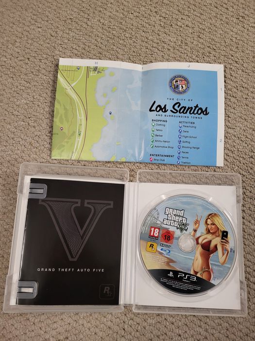 Gta 5 ca nou cu Hartă si Manual.