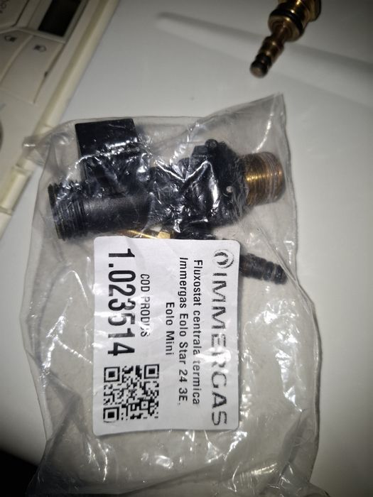 Imergas Eolo Star centrala fluxostat, robinet umplere termica imergaz