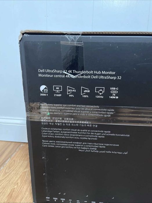 Нов Dell UltraSharp U3225QE 32″ 4K 120 Hz – 5 броя