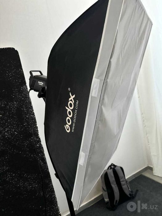 Godox MS300V studiya chirog'i 300W, softboks bilan, Bowens
