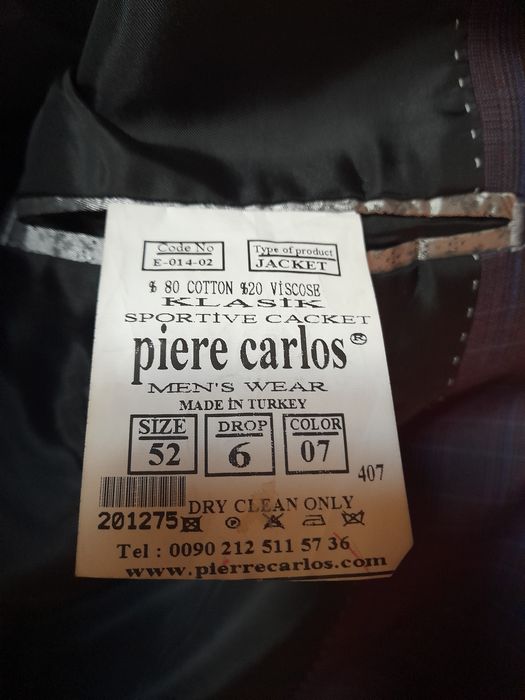 Пиджаки новые размер  52 рост6