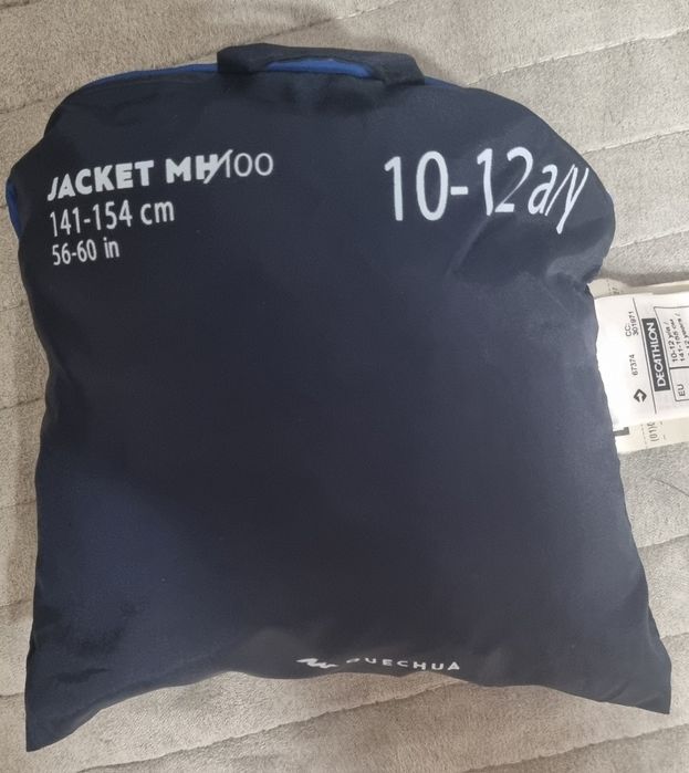 Jacheta ploaie,vant,12 ani, Quechua,Decathlon