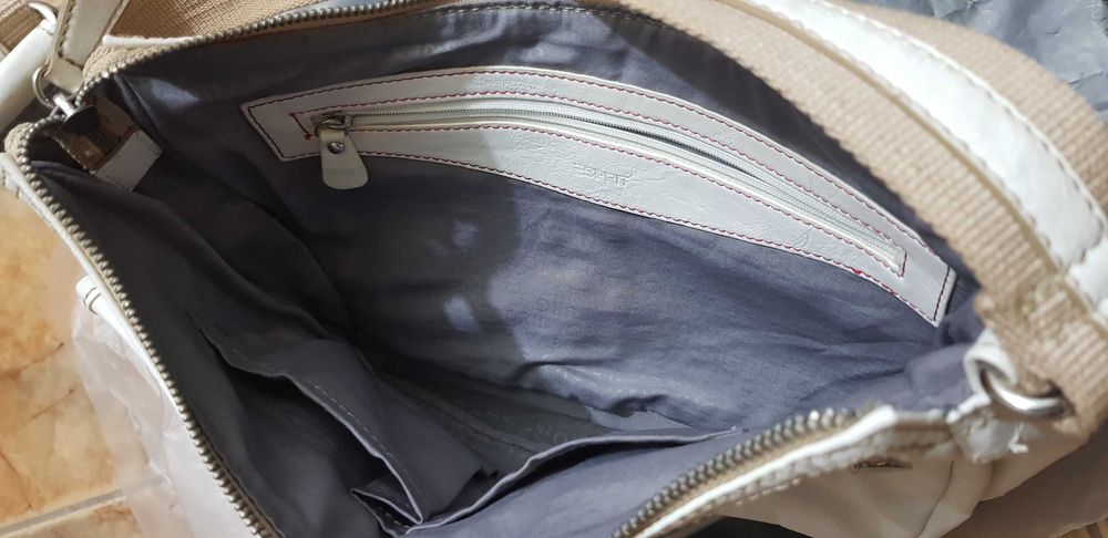 Чанта, синя, бяла, черна, джинсова.