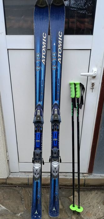 Ски; обувки 45 номер;щеки