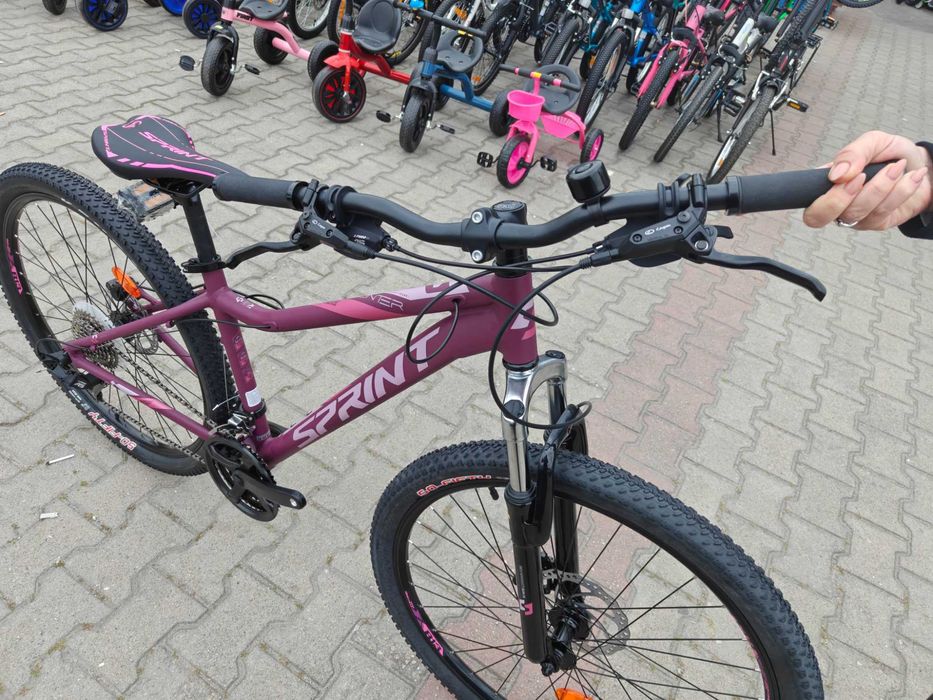 PA Алуминиев велосипед 27.5" HUNTER LADY розов