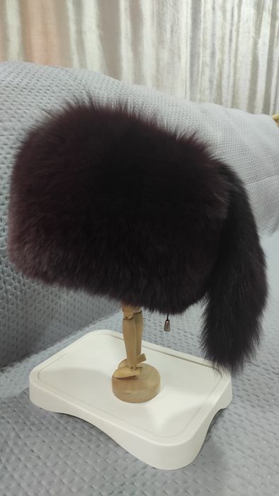 Шапка кроличья женская