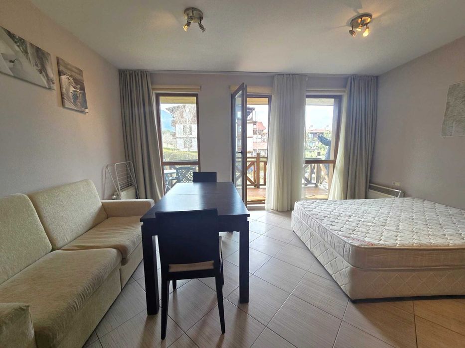 Студио с гледка към Пирин планина за продажба в Green Life, Банско