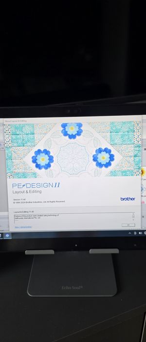 Tableta profesională broderie – PE Design 11 + Wilcom 4.2e + 400.000 modele + stilus