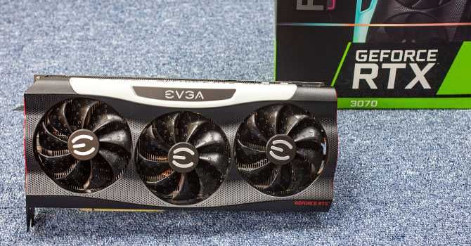 Видеокарта EVGA GeForce RTX 3070 FTW3 ULTRA GAMING ,12 м.Гаранция