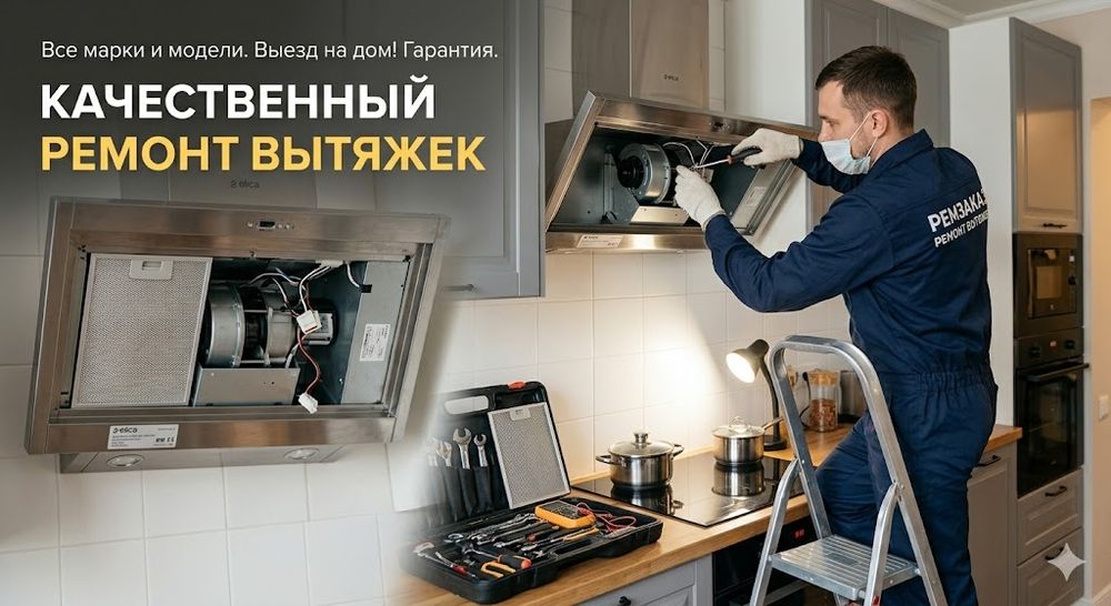Ремонт вытяжки в Алматы