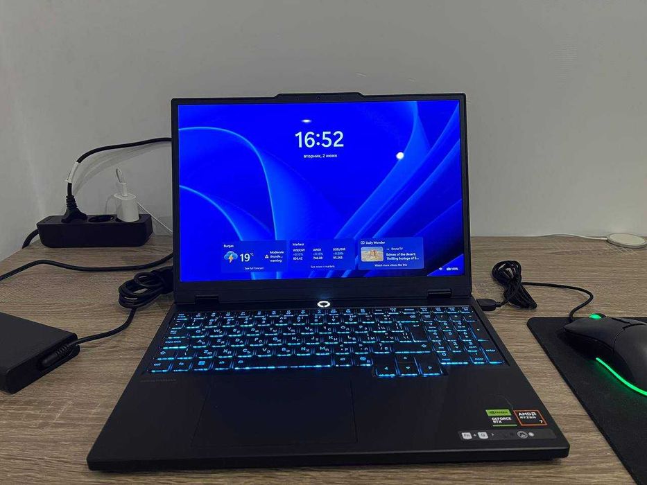 Lenovo Legion 5 15AHP10 (Купен 03.2026) + ПОДАРЪК мишка – Коментар на цената – САМО лично в Сарафово