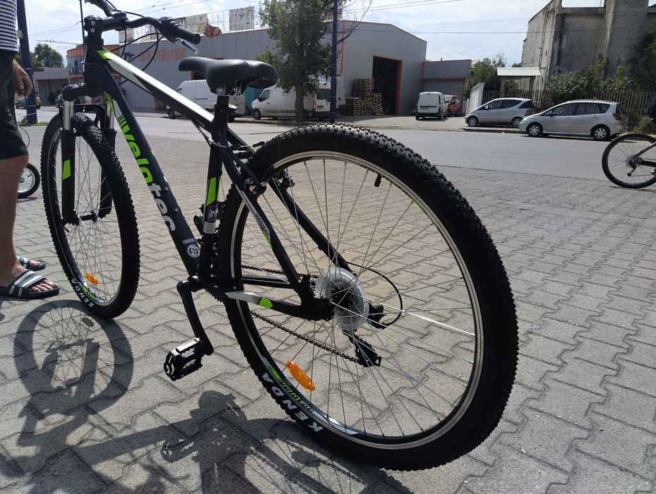 SPRINT Алуминиев велосипед 29" Velotec PRO черен/зелен