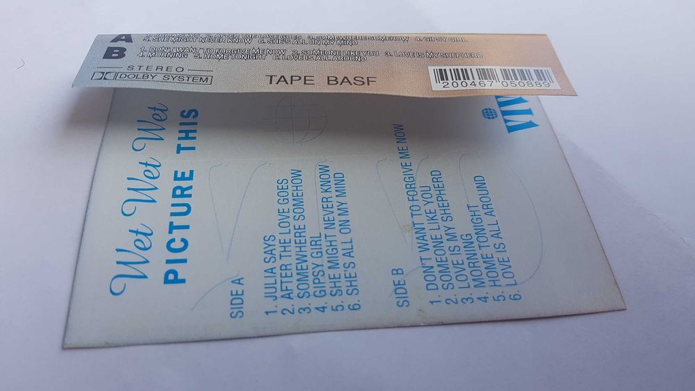 Wet Wet Wet- Picture This , caseta album