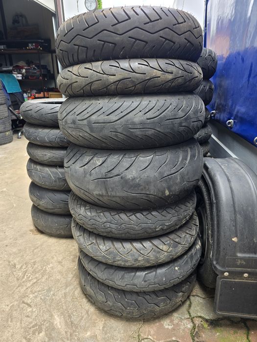 Anvelope Moto  Diferite   Dimensiuni  si Mărci Stare Impecabilă.