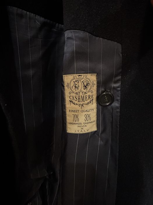 Зимно палто от вълна и кашмир