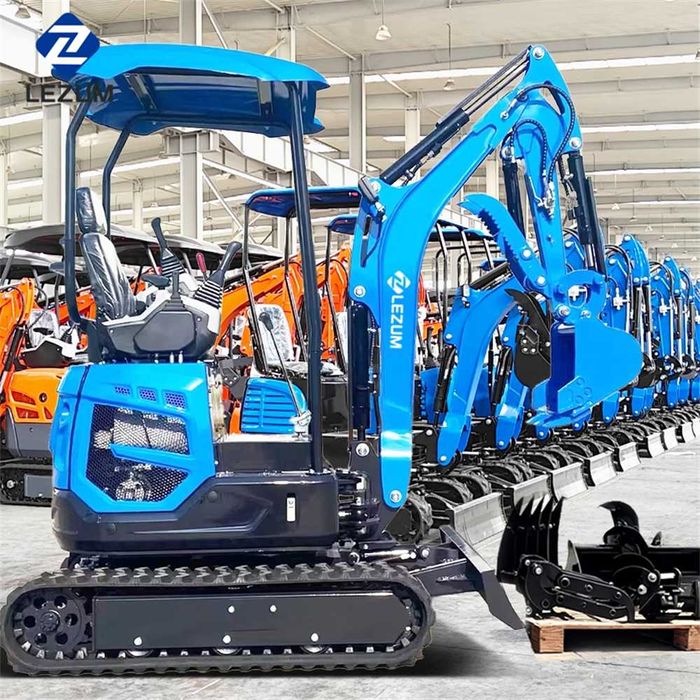 LEZUM DY18 Mini excavator chinezesc nou, vânzare directă din fabrică.
