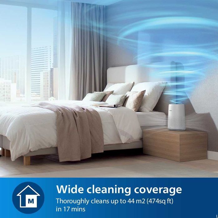 Пречиствател Philips SMART Series 600i AC0650/10 HEPA до 44м² тих WiFi