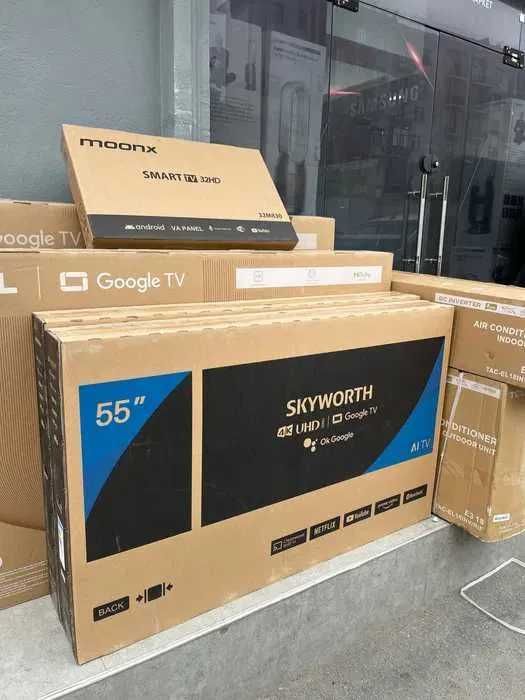Телевизоры SKYWORTH 55 4K UHD оптом и в розницу есть перечисление