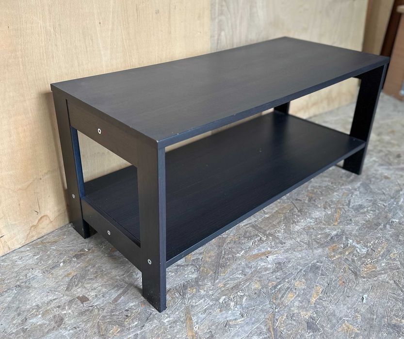 Masuta de cafea cu blat 80x35 cm; Masa cu raft