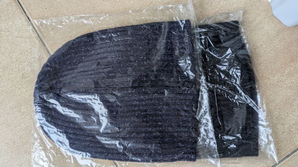 Căciulă din lână naturală premium, nouă cu etic